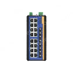 [100 Gigabit 4 Optical 16 Electrical] Ring Network Management Industrial Switch