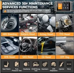 FOXWELL NT809TS OBD2 Automotive Full System Diagnostic Bidirectional Test TPMS Learn