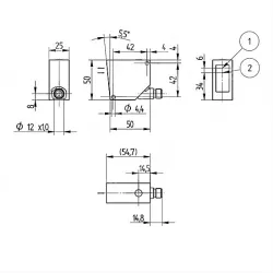 P2PY101 Laser Distance Sensor Time of Fligh