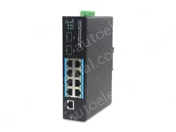 8-port 10/100BASE-TX+2G SFP Managed Industrial Switch