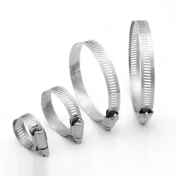 Semi-steel cross hose clamp 155-178