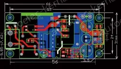 Small, safe isolated, regulated power supply switching power supply module 5V 1A Horizontal pins