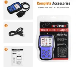 AUTOPHIX BAS100 Automotive 12-24 Lead Acid Battery Tester Analyzer