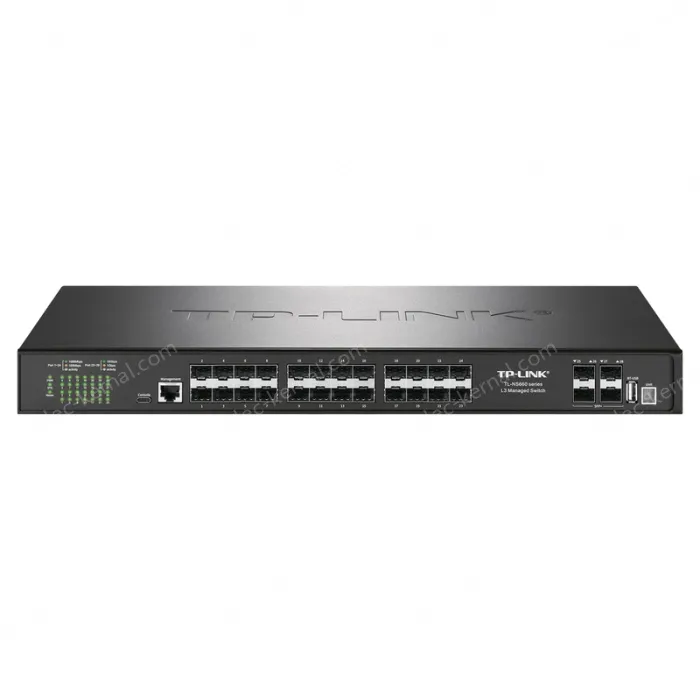 24 port 10 Gigabit uplink stacked Layer 3 NMS switches