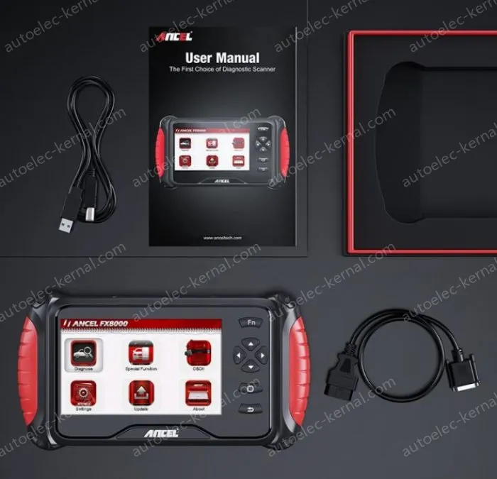 ANCEL FX8000 Automotive Full System Diagnostic Tool OBD2 Scanner