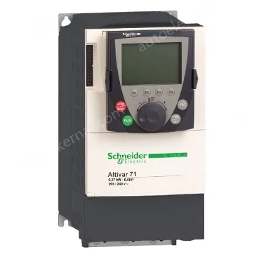 Variable Speed Drives Discontinued AC Drives Altivar 71 Variable Frequency Drives VFD ATV71H075N4 variable speed drive ATV71 - 0.75kW-1HP - 480V - EMC filter-graphic terminal