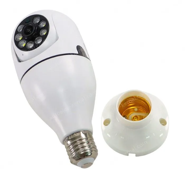 2MP-WIFI-Intelligent night vision-E27 Bulb camera