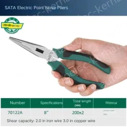 8" needle-nose pliers stripper 70122A