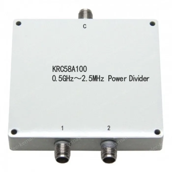 KRC58A100 0.5GHZ~2.5GHZ 2POWER DIVIDER