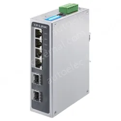 6 port Layer 2 management of industrial switches