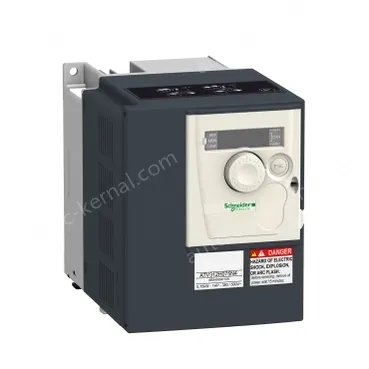 ATV312H075N4 Variable speed drive, ATV312, 0.75kW, 1hp, 323..550V, 3 phase supply, 2.3A, CANopen, Modbus