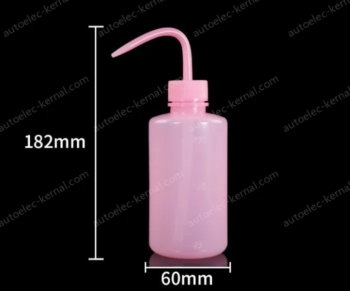 Plastic washing bottles 250ml (Pink)