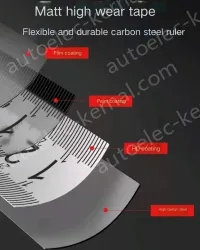 Extreme feel 7.5 meters ruler width 25mm-91344A