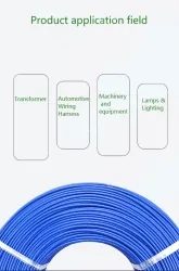 Transformer Cable 10AWG Blue