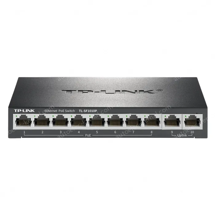 10 x 10/100 Base-T RJ45 ports 100 Gigabit PoE switches