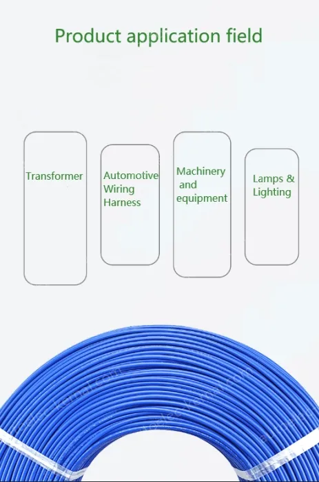 Transformer lines 24AWG Red