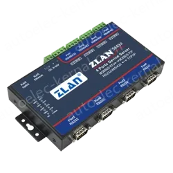 4 RS232 serial ports and 4 RS422/485 serial ports Serial Device Server