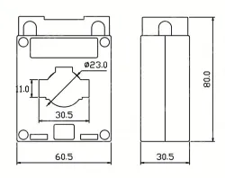 Current transformer YDBH0.66-30I-A-100/5A closed transformer