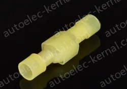 FDFN5.5-250(Yellow male and female)Fully insulated terminal with cold crimp termination