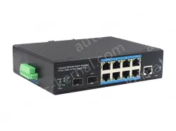8-port 10/100BASE-TX+2G SFP Managed Industrial Switch