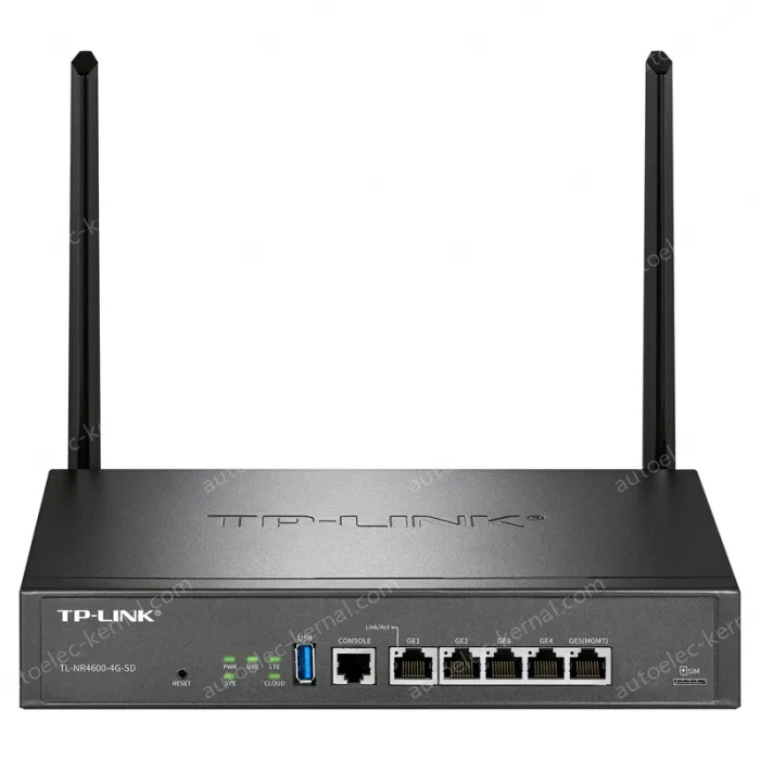 5 x 10/100/1000M RJ45 ports 4G router for off-site networking