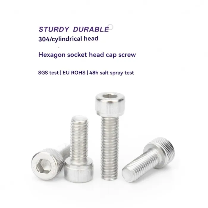 Cylindrical head hexagon socket screws M2*5