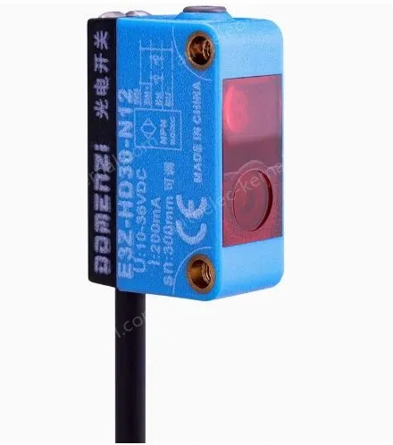 Laser infrared photoelectric switch sensor 10-30VDC Detection distance 0-30cm E3FA-DN50