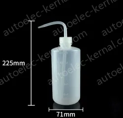 Plastic washing bottles 500ml (white)