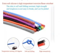 Silicone high temperature cable 30AWG Pesimis