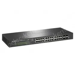 28 port 10 Gigabit on-network managed PoE switches