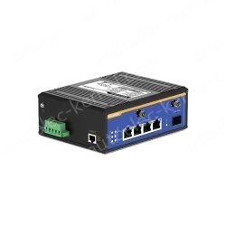 1 Port Gigabit SFP + 4 Ports Gigabit RJ45 Din-Rail Dual Band Wi-Fi6 Wireless Router