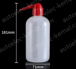 Plastic washing bottles 500ml (Red Head)