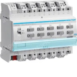 Output module 10x 16A (C)/230V~, KNX