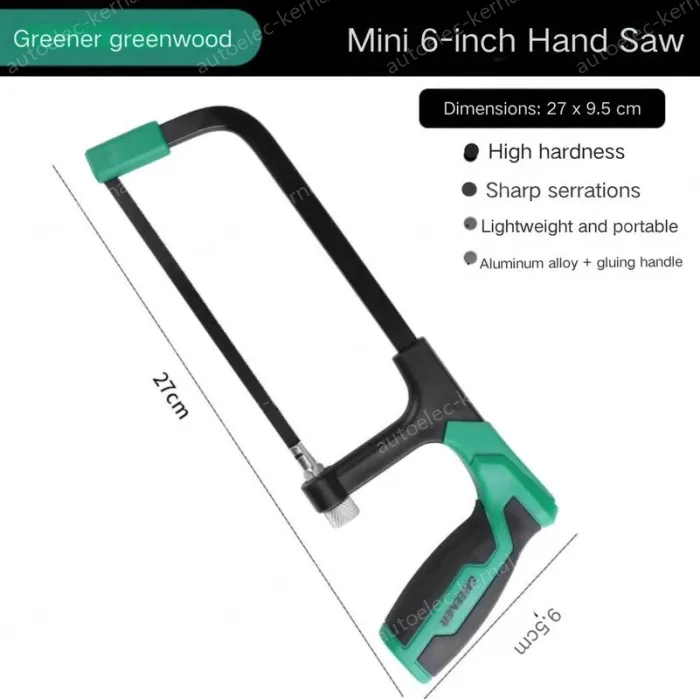 DIY Recommended 6 Inch Flat Steel Durable Hacksaw Stand Includes 1 carbon hacksaw blade