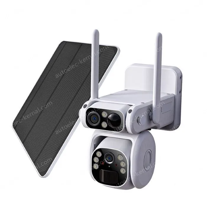 1080P-4G-Outdoor 360-degree 4g solar camera without dead Angle