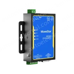 1 Port RS232 + 1 Port RS485/422 Serial to 100M Ethernet Server