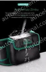 The waist bag can hold a mobile phone and a power drill, and the flip cover is thickened+the drill buckle