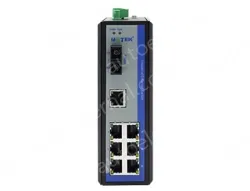 UOTEK DIN-Rail Unmanaged 7 10/100Base-T(X) Ethernet interfaces and 1 100Base-FX port Industrial Ethernet Switch