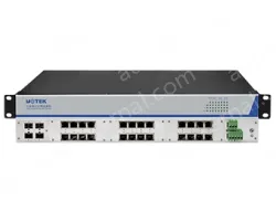 UOTEK 24+4G Rackmount 10/100M Unmanaged Industrial Ethernet Switch