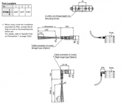 ITV0000 Series Compact Electro-pneumatic Regulator Single Unit