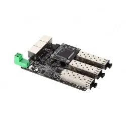 Intrinsically safe Gigabit 3 optical and 3 electrical embedded switch