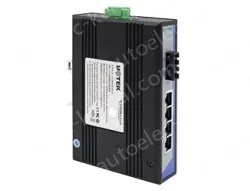 UOTEK 4 10/100/1000Base-T Ethernet ports and 1 &nbsp;1000Base- X optical port Network Fiber Optic Transceiver