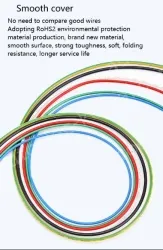 Teflon Wire Cable 6AWG Red 263 cores