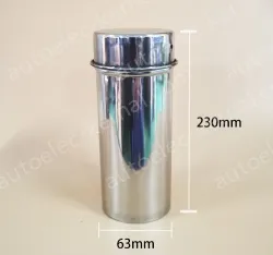 Straw sterilization bucket 63*230mm