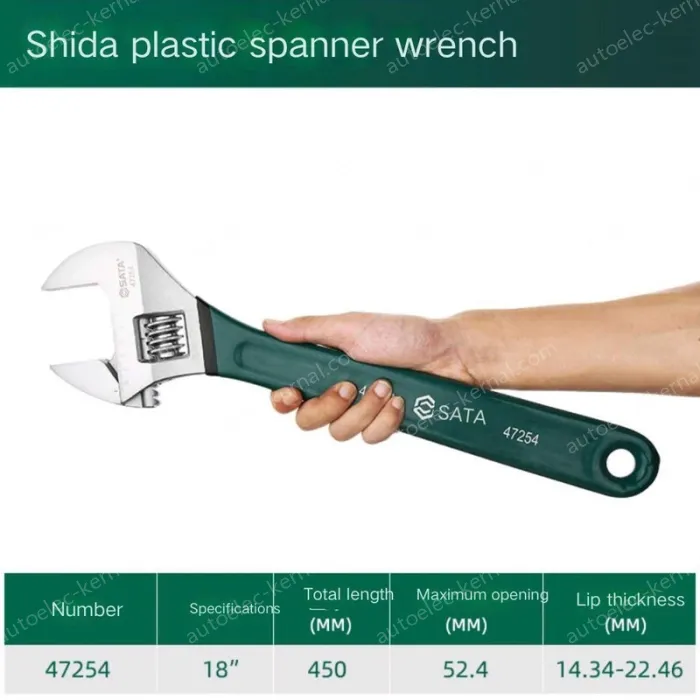 Plastic handle: 18 inches, opening amount: 52.4mm-47254