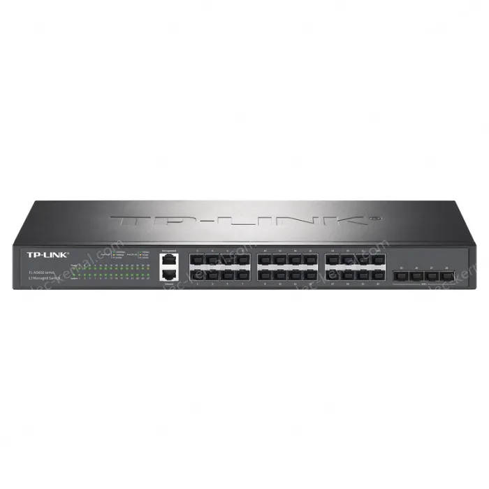 24 Gigabit SFP ports, 4 10 Gigabit SFP+ ports uplink stacked Layer 3 NMS switches