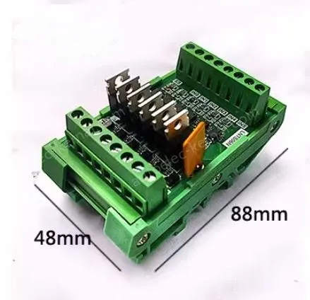 PLC amplification board output NPN input is 3.5V-5V 6-way