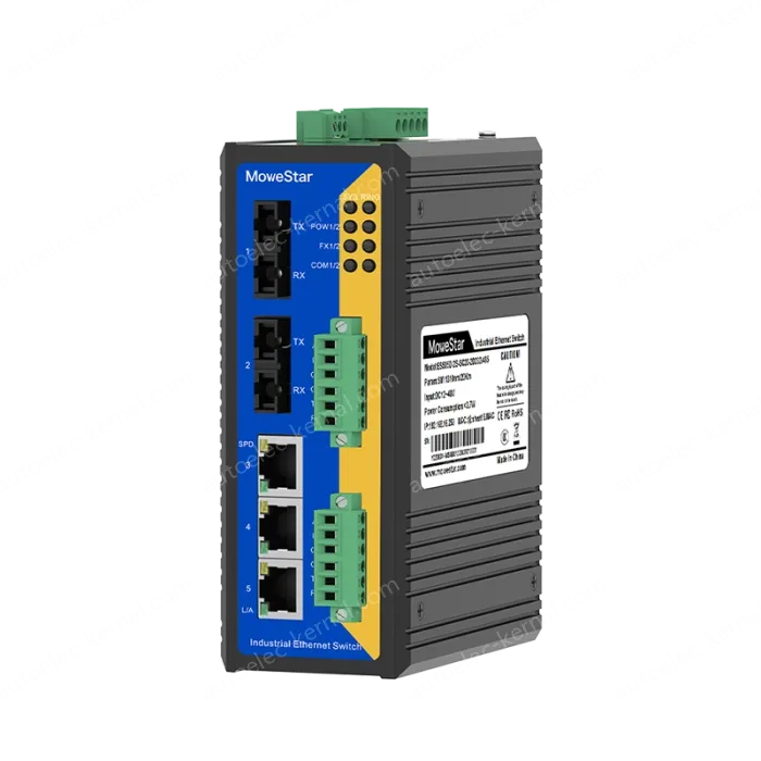 [100 Gigabit 2 Optical 3 Electrical] 2 Serial Port Ring Network Management Industrial Switch