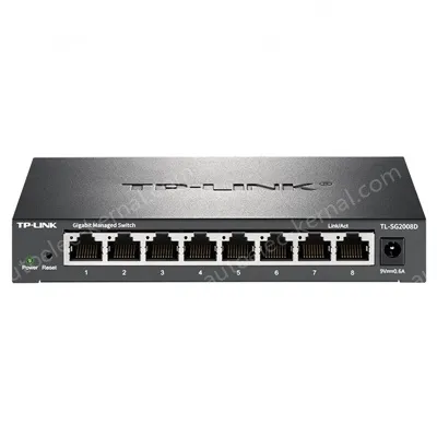 8 port Full gigabit cloud management switches