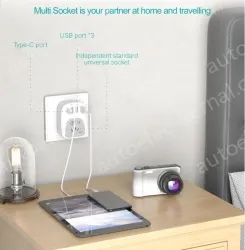 Universal to US plug adapter KRSAP-WLH010331